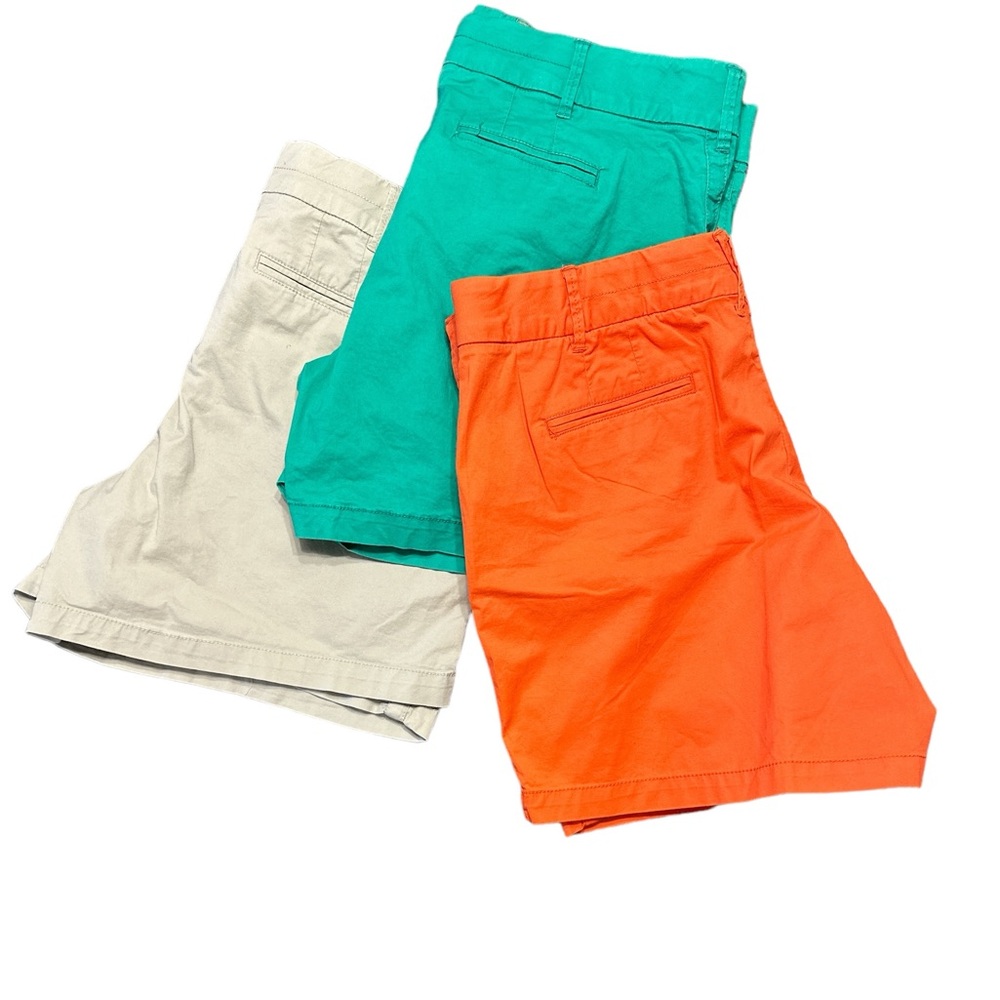 Khaki & Co. Stretch Twill Shorts 3 Pair